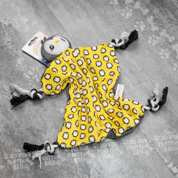 Doudou sonoro per cuccioli Baby Tails PINGUINO - immagine 3