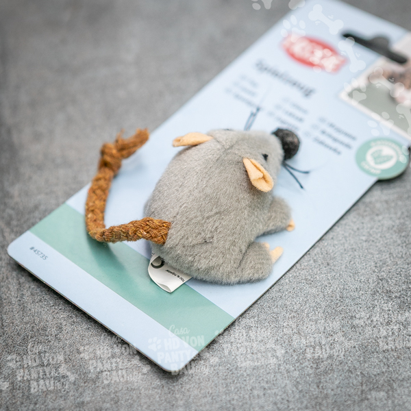 Topolino in peluche Trixie con catnip - immagine 5